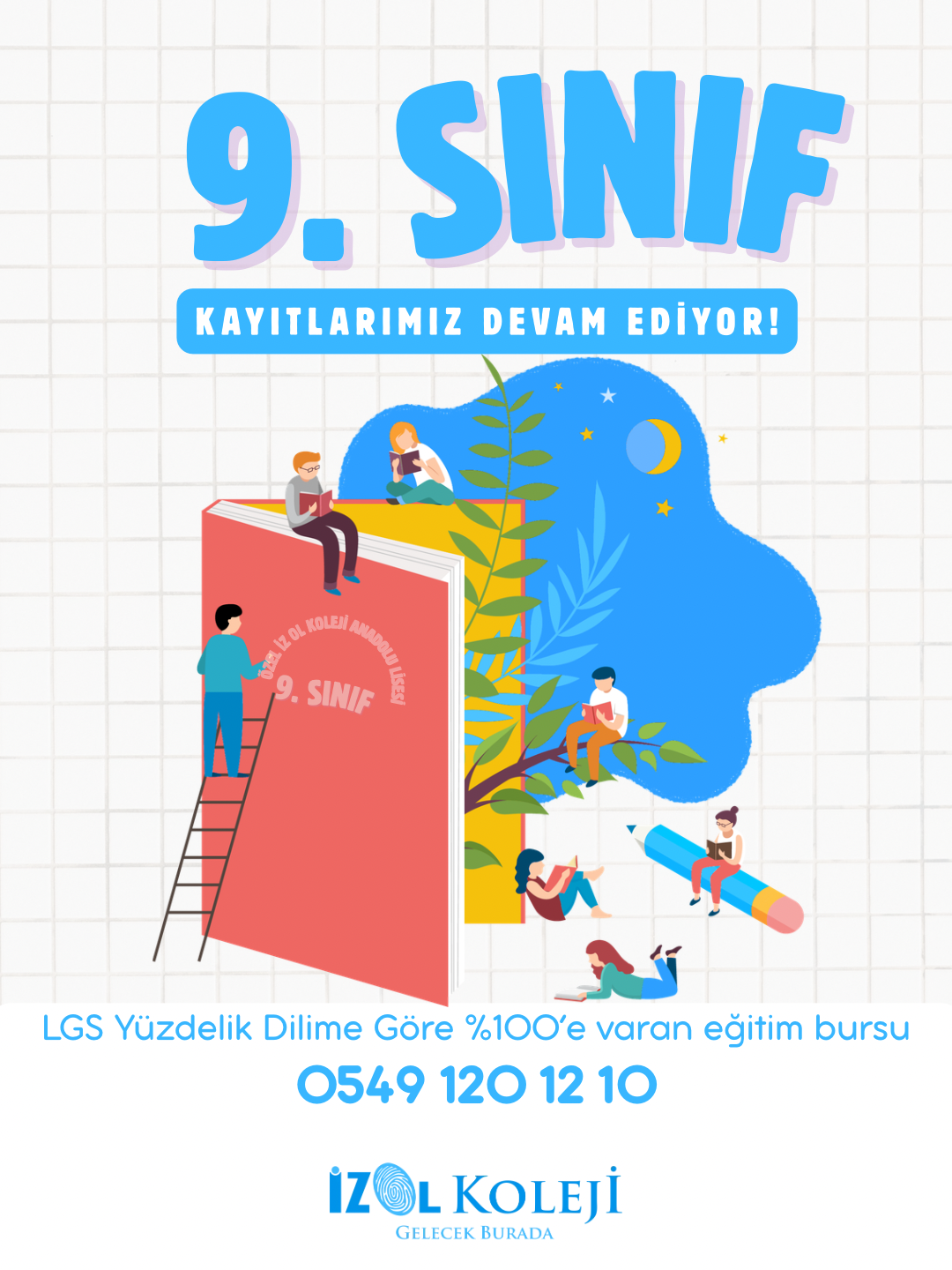 Türkçe Proje Ödev Kapağı Renkli Çizim Tarzda kopyası